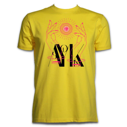 AYK Women's Short-Sleeve Cotton Crewneck T-Shirt